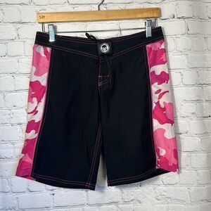 Alpha‎ Female Shorts Fightwear Training MMA Jiu Jitsu Camo Athletic Shorts 5